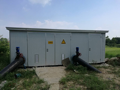 湖北省武漢市覃廟一體化箱式無負(fù)壓泵站