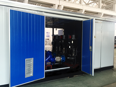 一體化箱式無負(fù)壓加壓泵房水泵室DC-1圖1