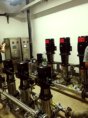 無負(fù)壓供水設(shè)備（304不銹鋼柜體，帶遠(yuǎn)程監(jiān)控）